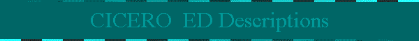 CICERO  ED Descriptions