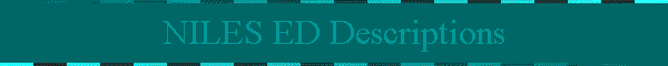 NILES ED Descriptions